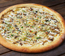 Пицца с грибами и трюфельным кремом 32 см