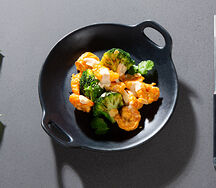 Креветки с брокколи Bang Bang