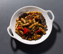 Токпокки с перечной говядиной