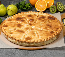 Пирог с творогом и лимоном