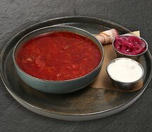 Борщ по-домашнему