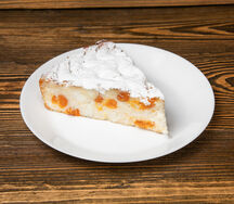 Запеканка с курагой