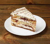 Торт Радуга с бананом