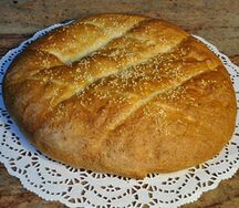 Хлеб с кунжутом