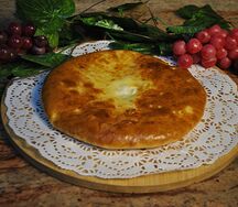Хачапури круглое с сыром