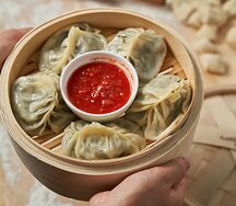 Манты с бараниной