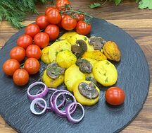 Жареный картофель с грибами