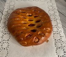 Мини-пирог с клубникой