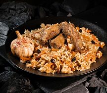 Узбекский плов с бараниной