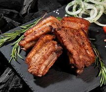 Шашлык из свиных ребрышек