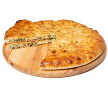 Осетинский пирог с мясом капустой и сыром