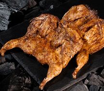 Перепелка на мангале