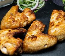 Крылья куриные на углях