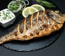 Дорадо на углях