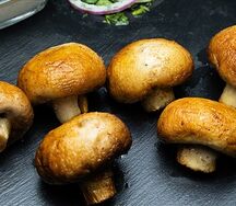 Шампиньоны на углях