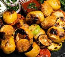 Ассорти овощное на углях