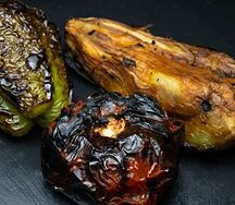 Овощи на углях