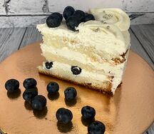 Торт голубика крем-чиз