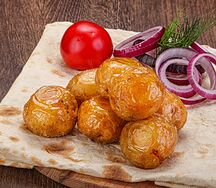 Картофель на мангале