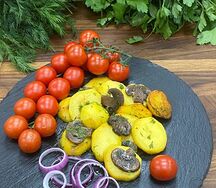 Жаренный картофель с грибами