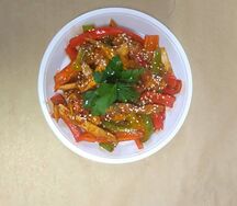 Курица с овощами