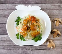 Капуста квашеная с опятами