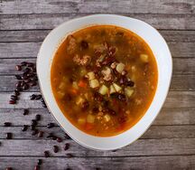 Мексиканский суп с курицей