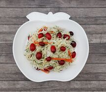 Капуста квашеная с клюквой