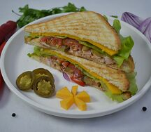 Сэндвич Острый с курицей