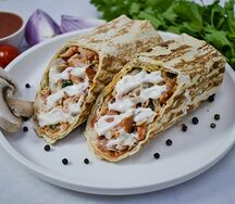 Шаурма с грибами