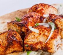 Шашлык из филе курицы