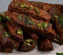 Гренки чесночные