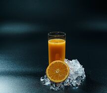 Свежевыжатый апельсиновый сок