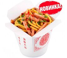 Лапша wok свинина в кислосладком соусе