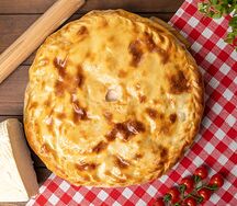 Дагестанский пирог с курицей и картошкой