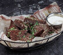 Ржаные гренки