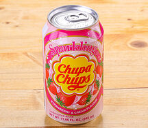 Напиток газированный Chupa Chups Клубника ж/б