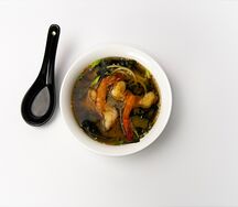 Мисо с креветками