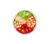 Салат Цезарь с креветками