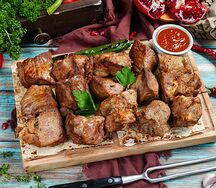 Шашлык из cвинoй шеи