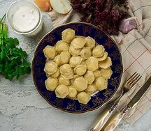 Пельмени с курицей