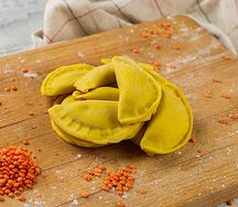 Вареники с чечевицей