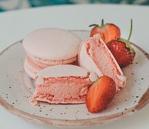 Клубничный пломбир