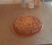Пирог Грибы с сыром