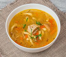 Куриная лапша
