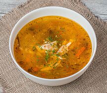 Рассольник с курицей