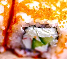 В икре масаго Калифорния с Креветкой