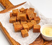 Гренки чесночные
