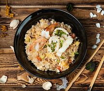 Чахан с морепродуктами