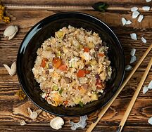 Чахан с курицей
